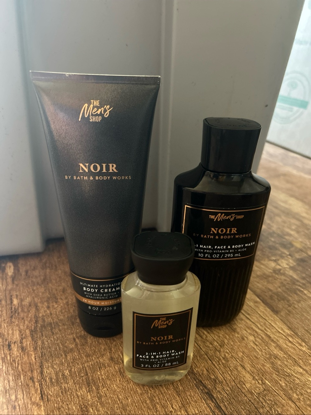 New Bath & Body works Noir Men's Grooming lot